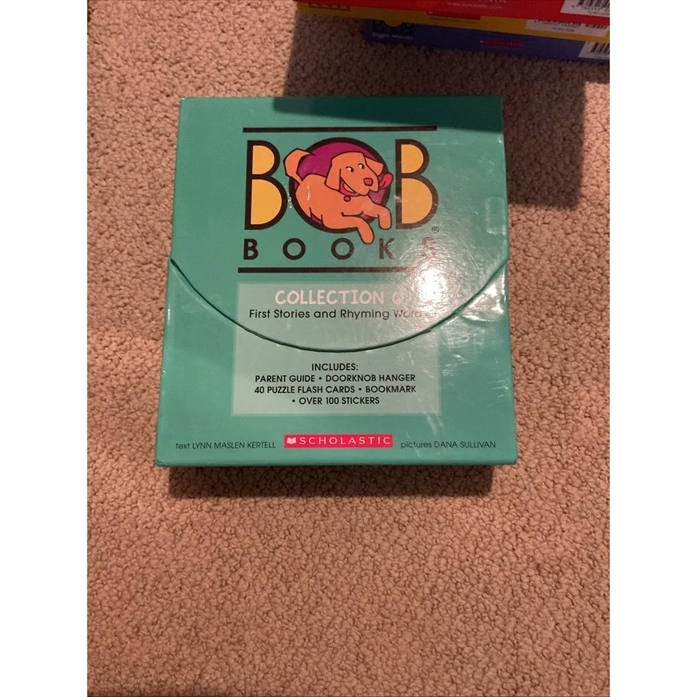 5x Bob Books Box Set. Sight Words Collection, Collections 1-3, And Rhyming Words